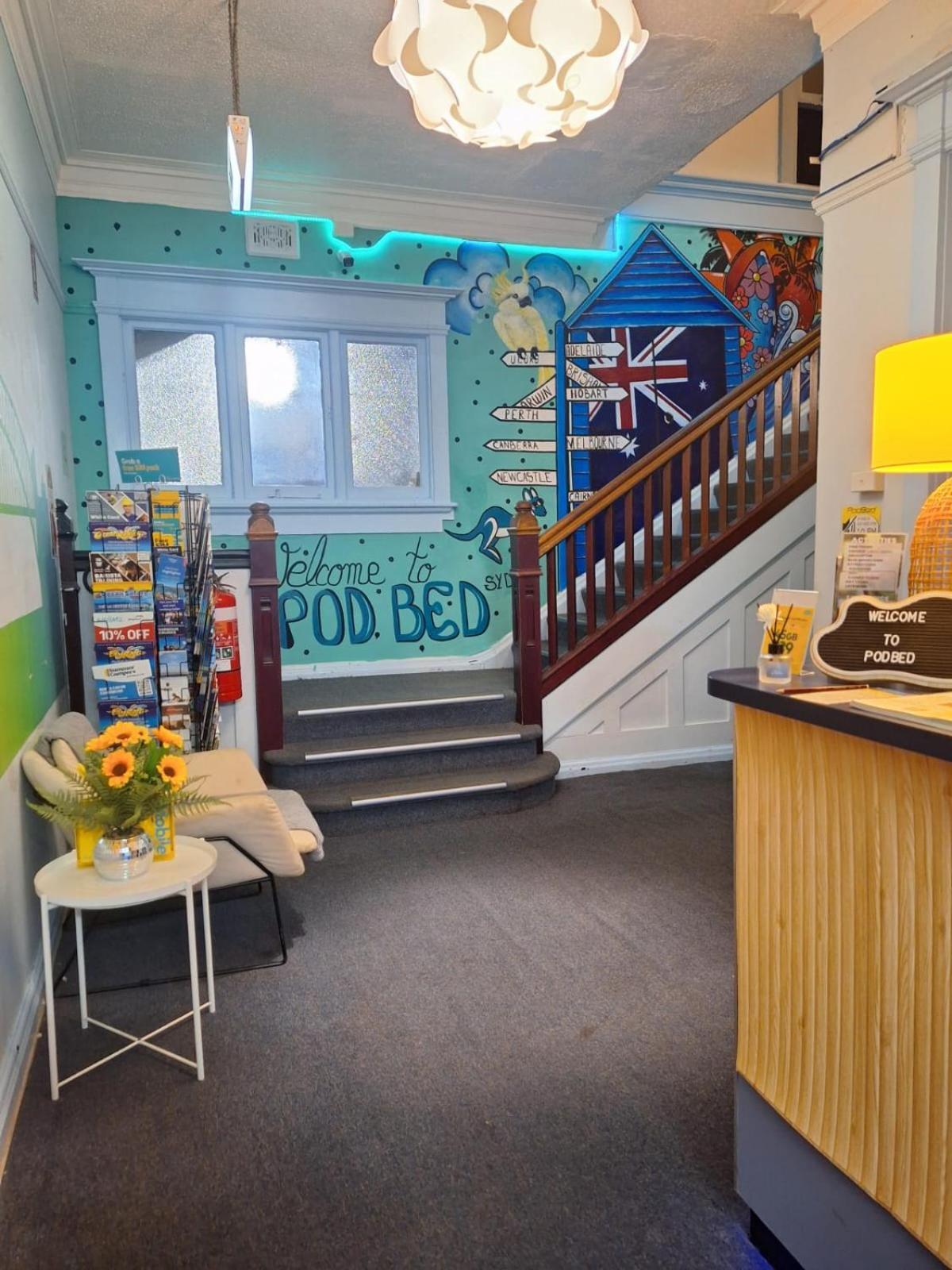Podbed Sydney Hostel Exterior foto