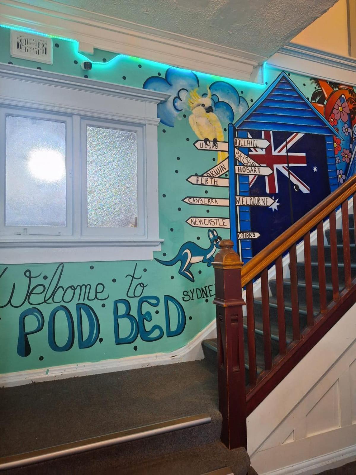 Podbed Sydney Hostel Exterior foto